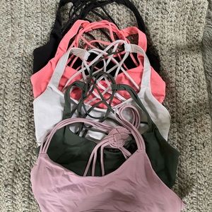 Lululemon - Free to be Wild Bras (5) GUC
